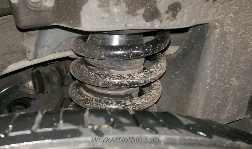 Primitive Racing spring installed.