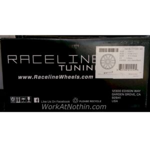 A picture of the Raceline wheel box.
