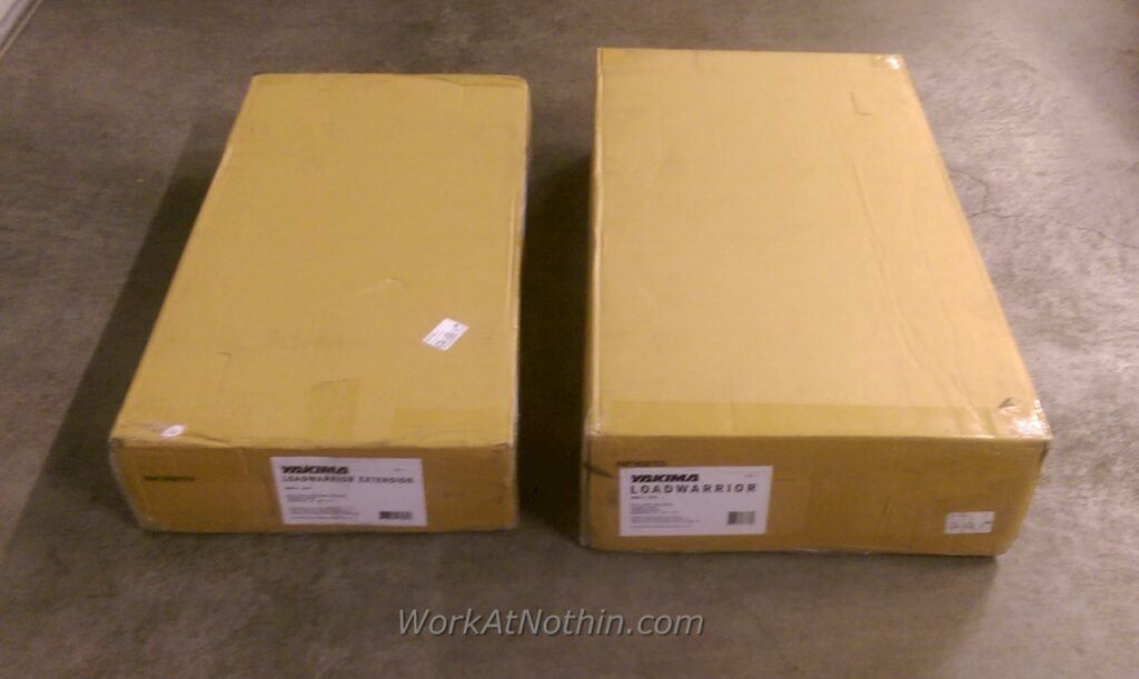 Shipping cartons from Amazon.