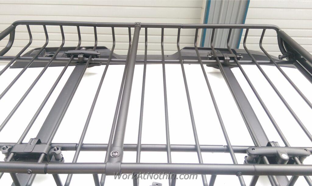 Yakima locking brackets installed.